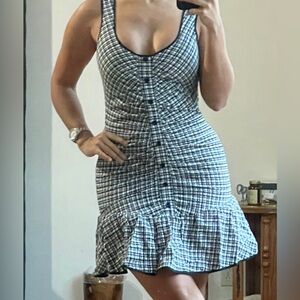 Plaid Sleeveless Dress Parker 2